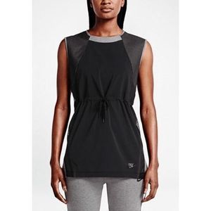 NEW Womens Medium NIKE Bonded Tank Top Running Training Sleeveless 726017-091